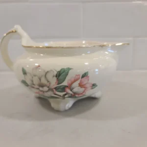 Vintage Cunningham & Pickett Magnolia Floral Pattern China Creamer Nautilus