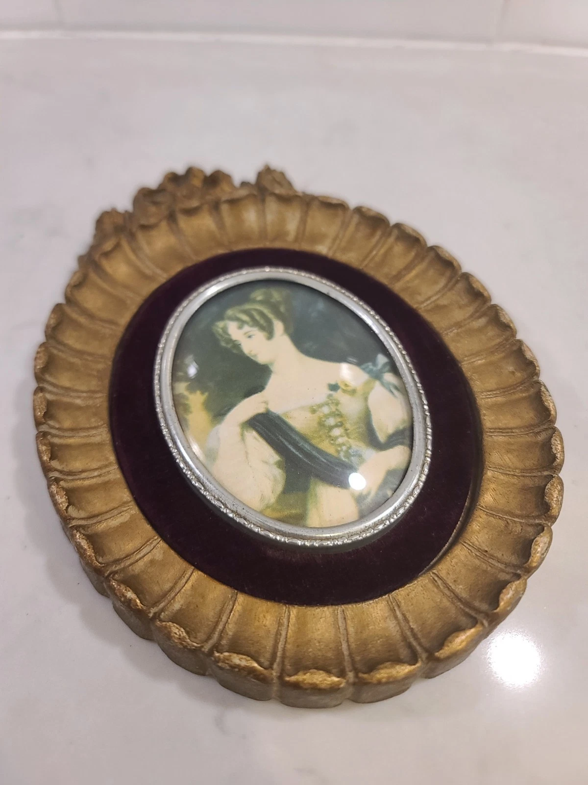 Vintage Cameo Creation Portrait of an Unknown Lady Sir William Charles Ross RA - Image 4
