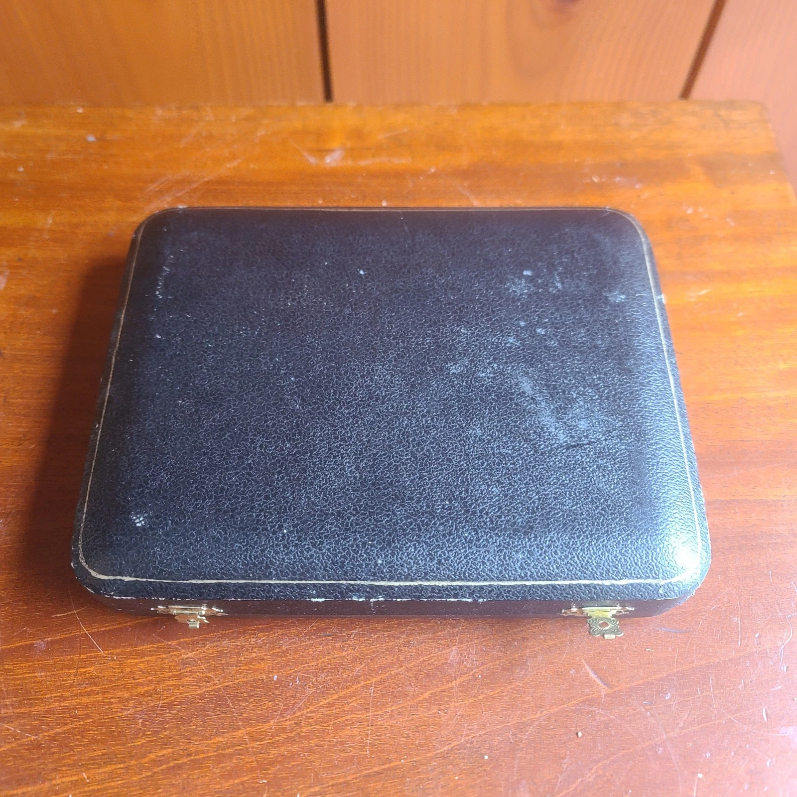 Vintage Mutual Hiram Wild Sheffield Stag Horn Antler Steak Knife Set 6pc Box NOS - Image 2